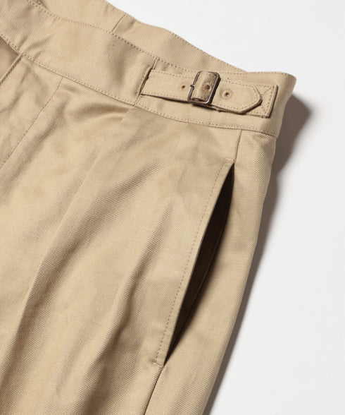 MR.OLIVE / MILITARY SERGE COTTON / GURKHA PANTS ミスターオリーブ/ミリタリーサージコットン/グルカパンツ